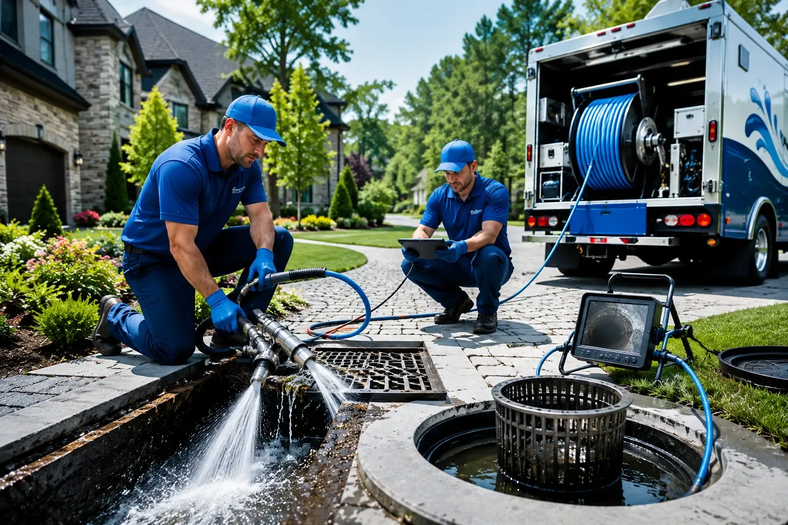 Local outdoor drain cleaning professionals in Harrison City, PA